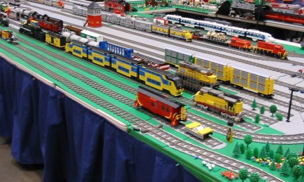 Modeltrein voor in de hobbykamer